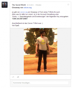 The Secret World – Google+