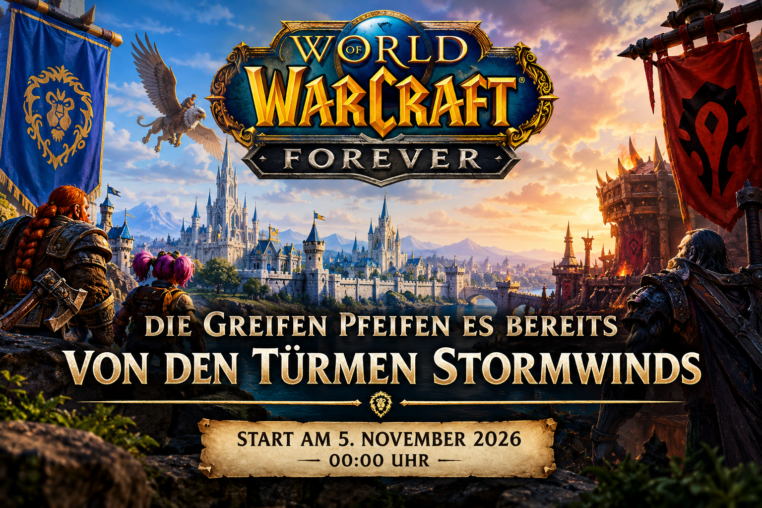 Die Greifen pfeifen es bereits von den Türmen Stormwinds